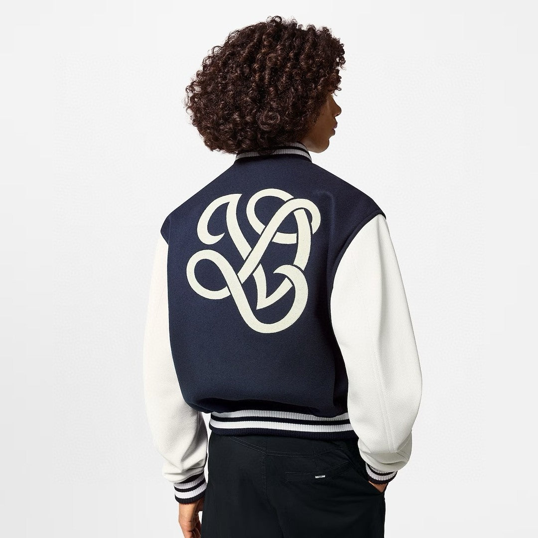 Louis Vuitton Men's Spring and Autumn Nautical Logo Embroidery Single Breasted Long Sleeve Baseball Jacket #72514