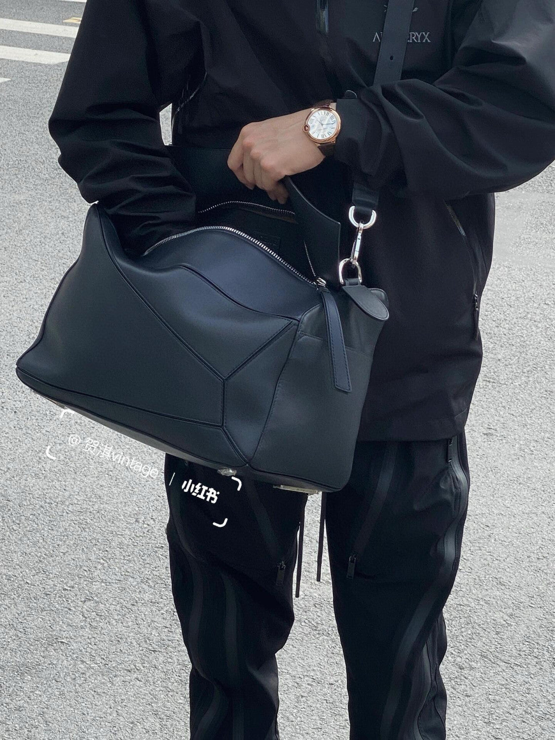 Loewe Large Classic Puzzle Cowhide Handbags Men Women Fashion Geometric Casual Temperament Commuter Crossbody Bag Bags B510P00X05 #71934