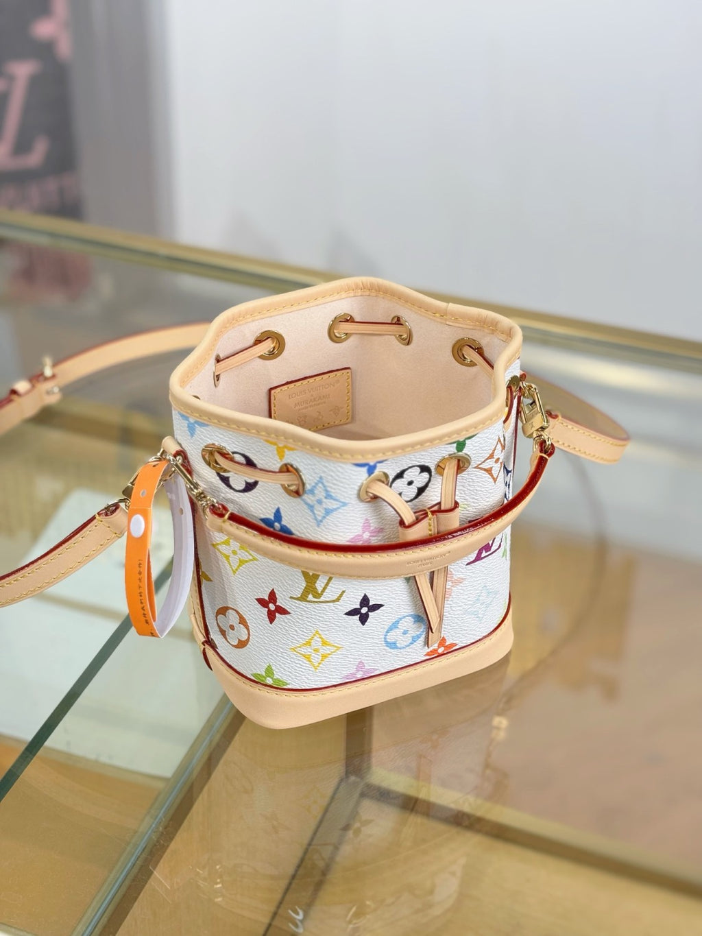 LOUIS VUITTON LV x TM Nano Noé Monogram Canvas M27493 #376333