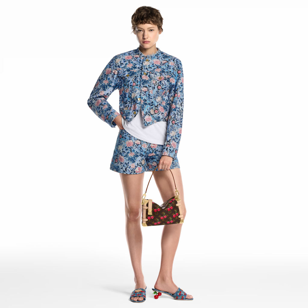Louis Vuitton  x TM Lily Series Summer Logo Embroidery Solid Color Cool Slippers With Exposed Toes And A Unique Heel Height Of 5.5cm Casual Shoes #81735