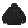 Balenciaga Men's Spring and Autumn Black Letter Printed Hooded Zipper Long Sleeve Jacket #74375