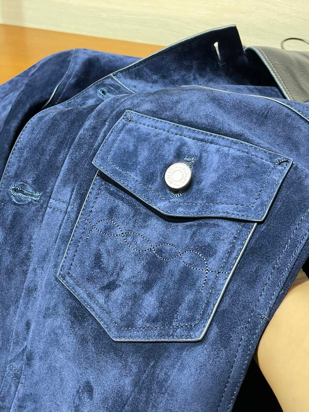Berluti Suede Leather Jacket Ngvp #6519