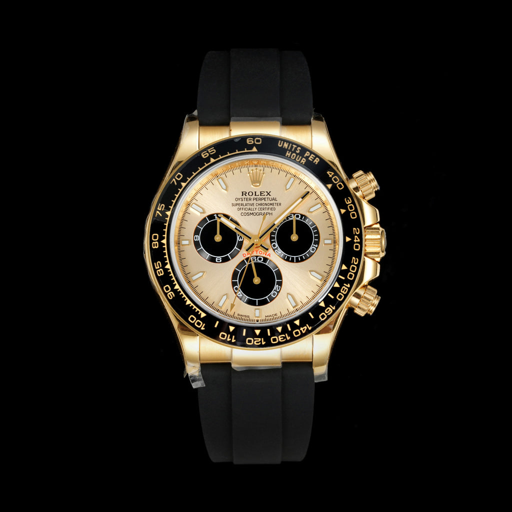 Rolex Men's Classic Solid Color Strap Round Dial Classic Fashion Automatic Mechanical Watch #78121