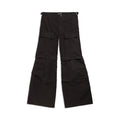 Balenciaga Men's Women's Four Seasons Solid Color Cotton Zipper Loose Flare Casual Work Pants Ngvp #7247