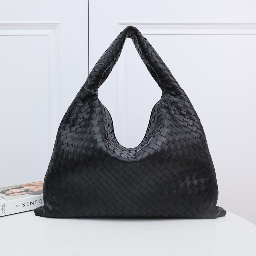 Bottega Veneta Hop Large Multicolor Collection Intrecciato Woven Shoulder Bag Suede Glossy Leather 100% Genuine Leather Fashion Temperament Bags 763970V3IV12190 #81129