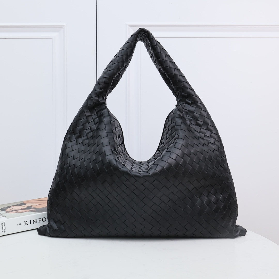 Bottega Veneta Hop Large Multicolor Collection Intrecciato Woven Shoulder Bag Suede Glossy Leather 100% Genuine Leather Fashion Temperament Bags 763970V3IV12190 #81129