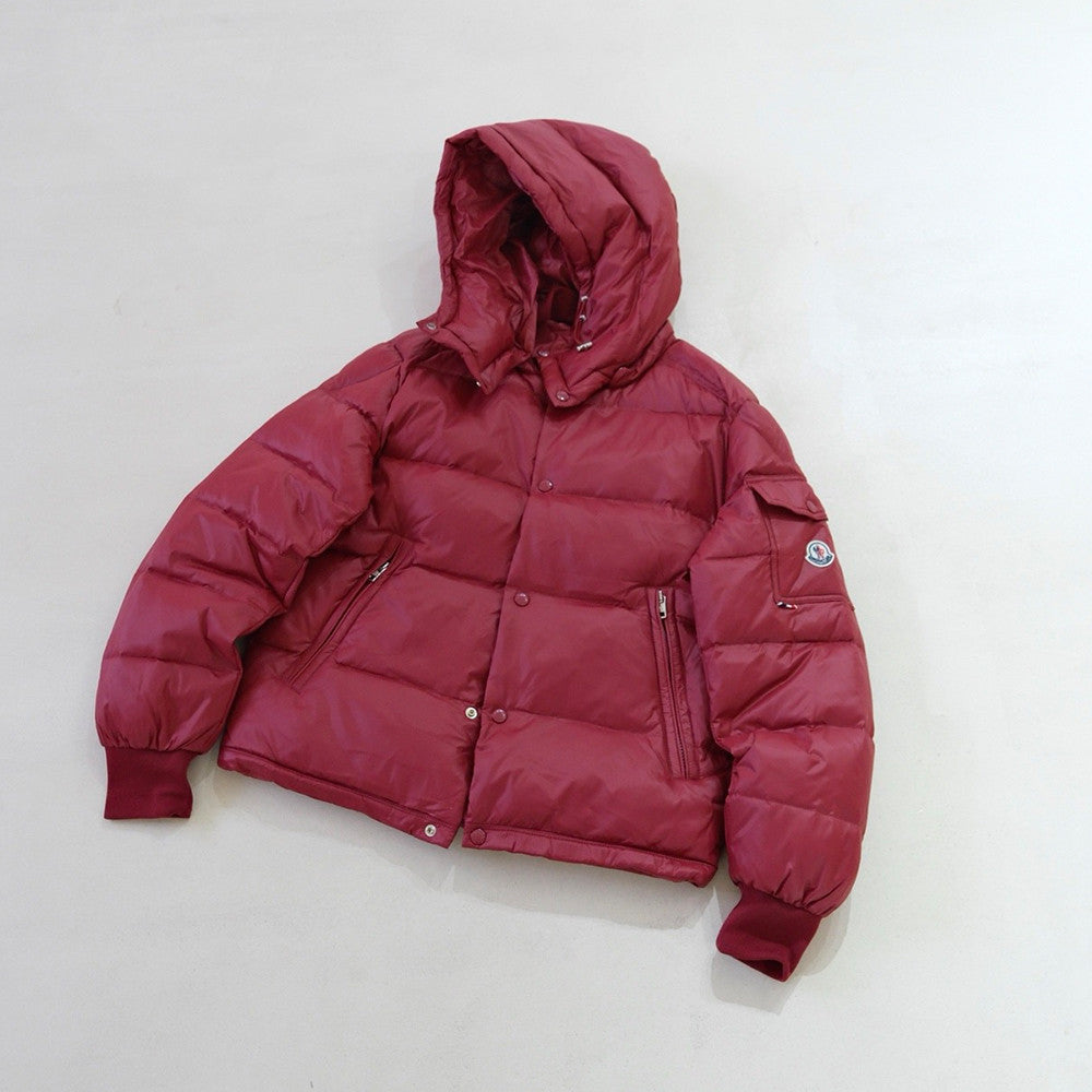Moncler Black Maljasset Hooded Short Down Jacket #334164