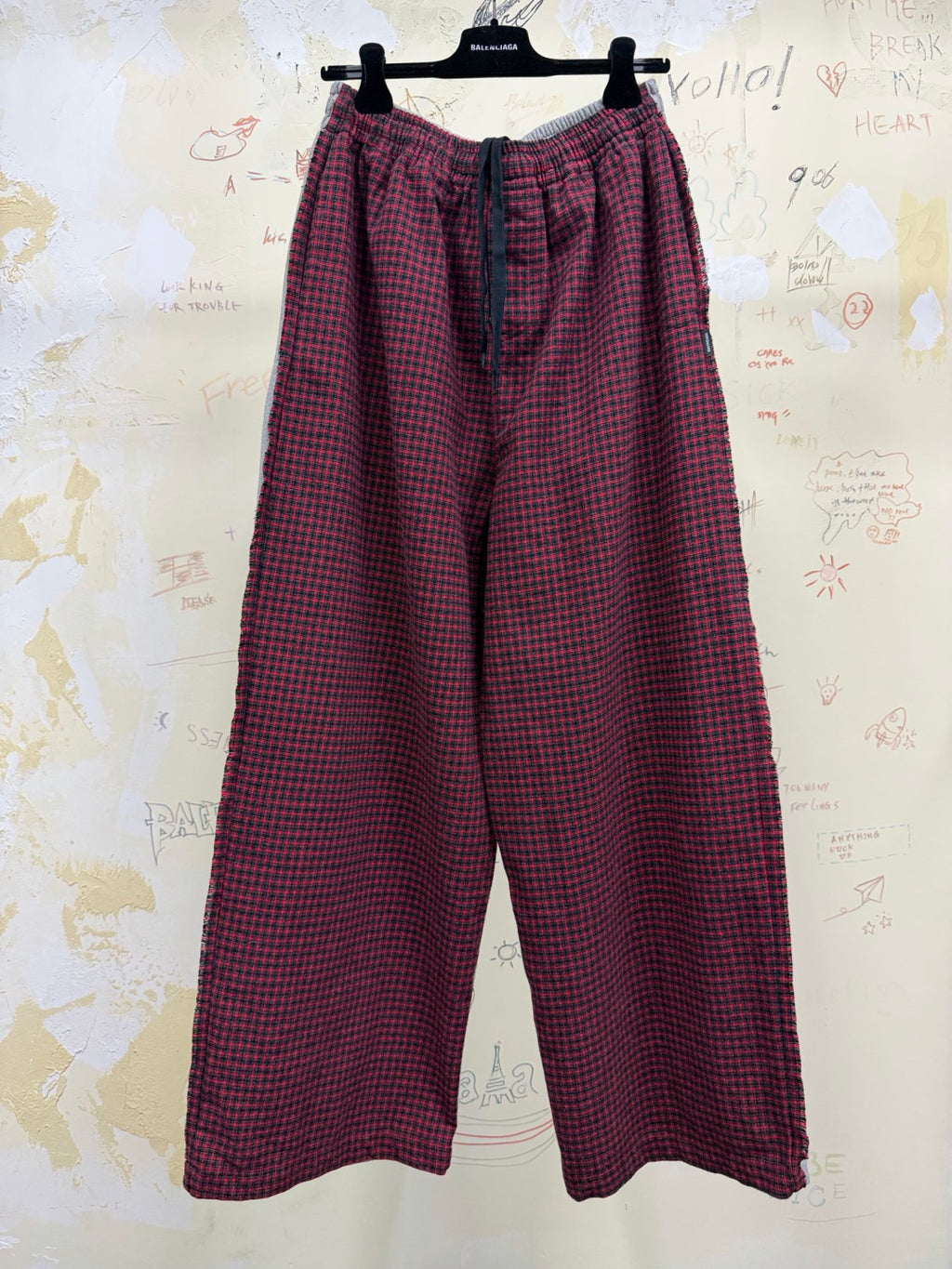 Balenciaga Top-quality Version Men's Hybrid Large Fit Pants #336776