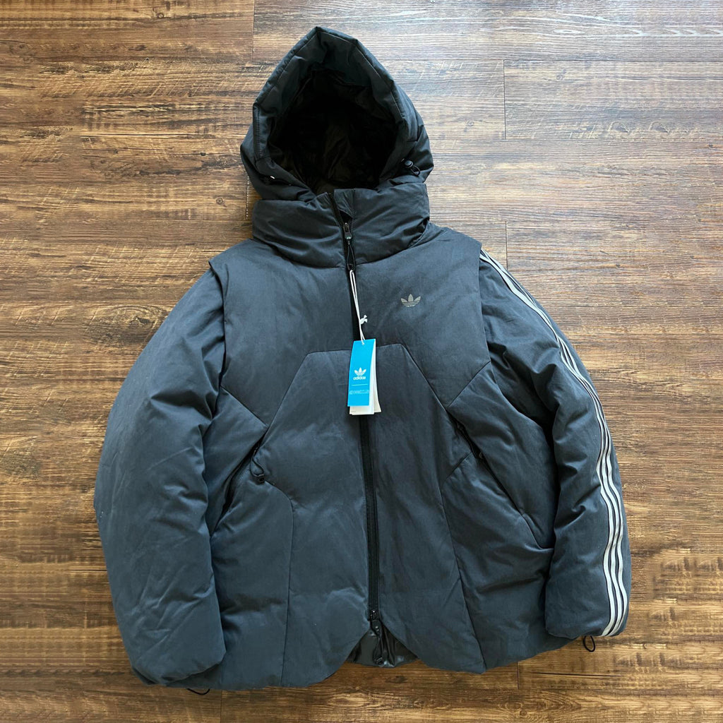 Adidas Originals x HAMCUS Hooded Long Sleeved Down Jacket #21976