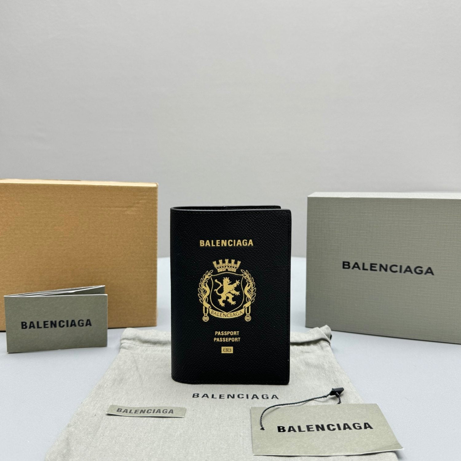 Balenciaga Logo Printed Wallet #335559
