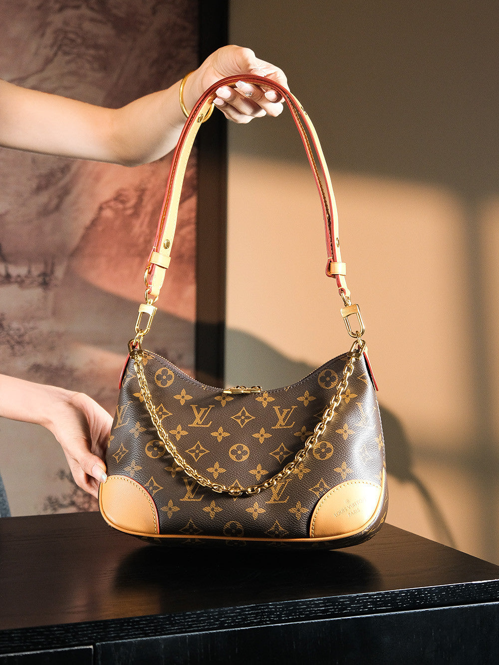 Louis Vuitton Boulogne PM Shoulder Bag Natural Shoulder Bag M45832 #287065