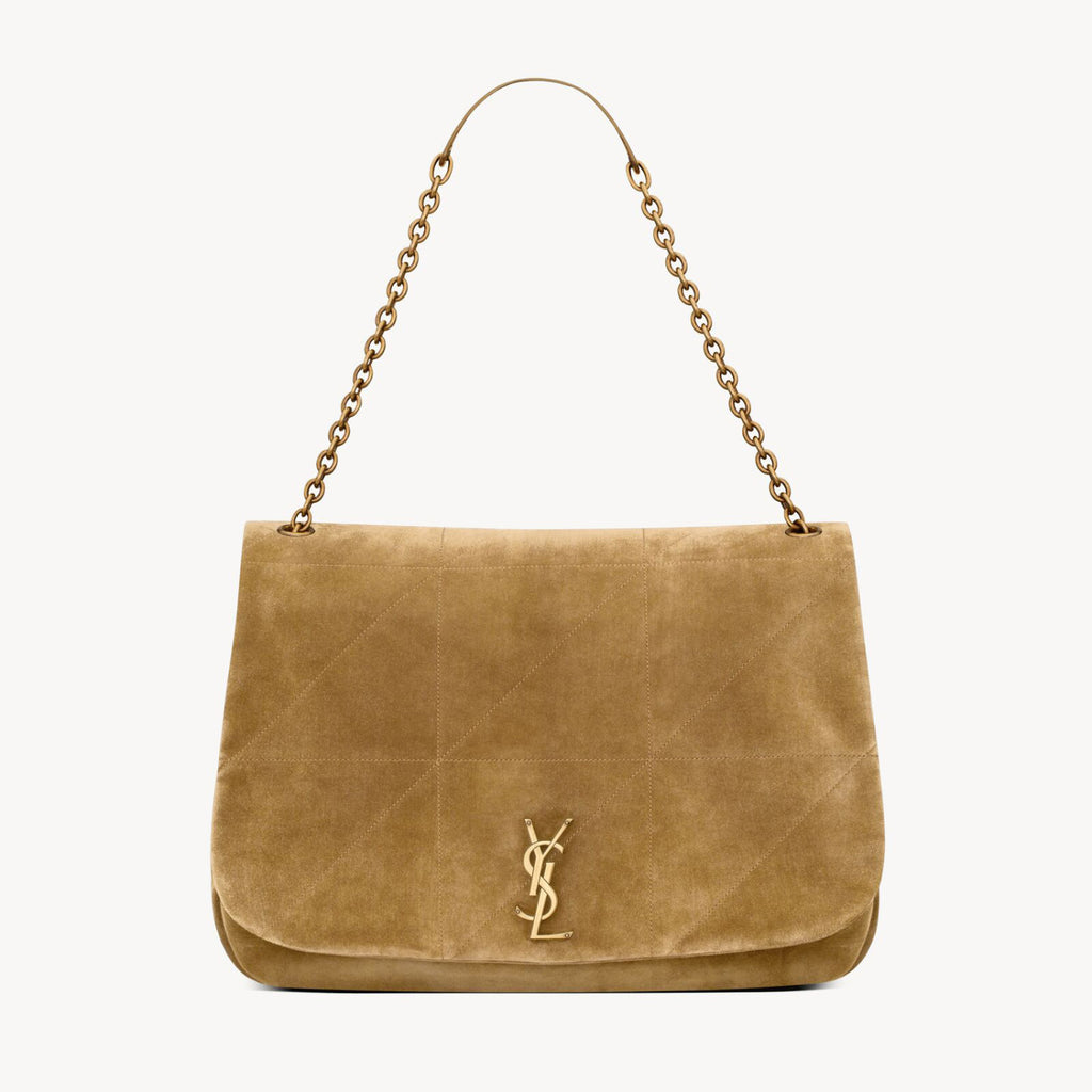 Saint Laurent Jamie 4.3 Women's Solid Color Logo Chain Suede Handbag Shoulder Bag Crossbody Bag Bags #78112