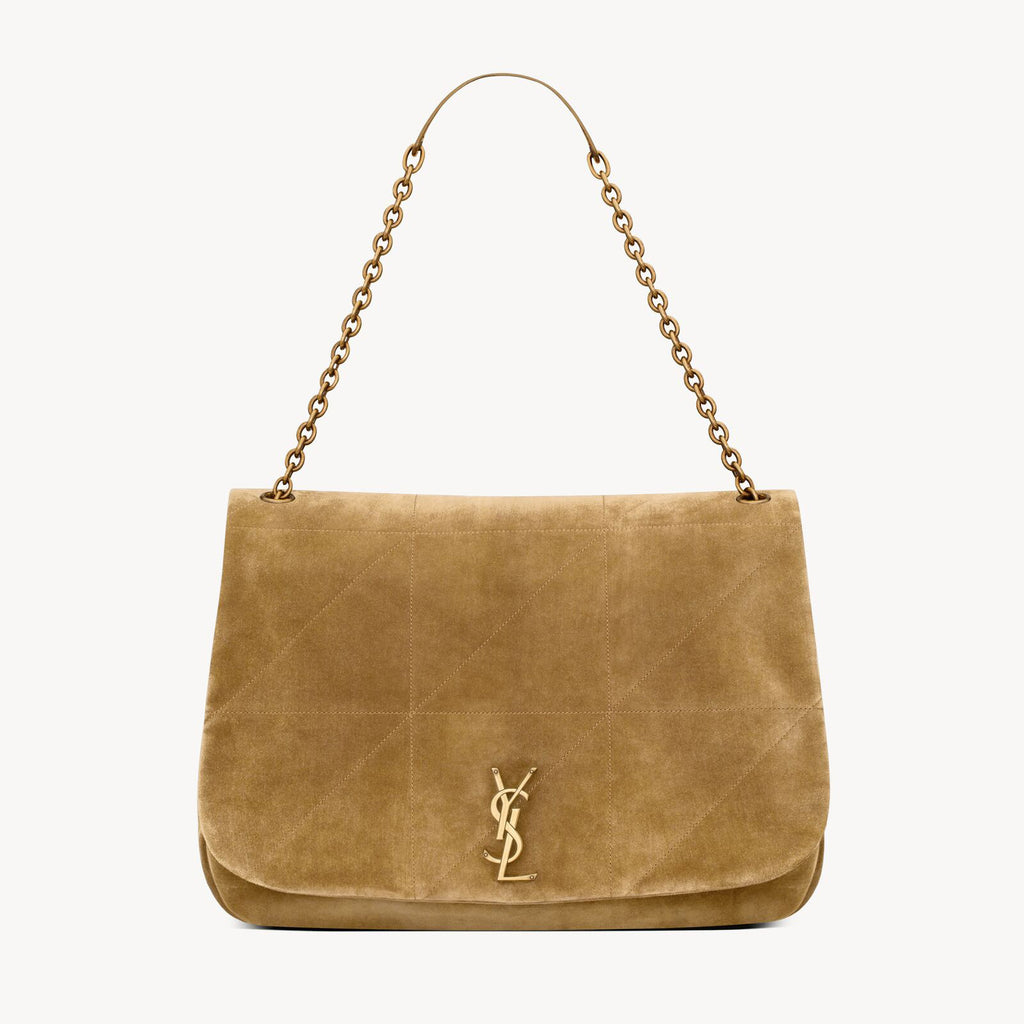 Saint Laurent Jamie 4.3 Women's Solid Color Logo Chain Suede Handbag Shoulder Bag Crossbody Bag Bags #78112
