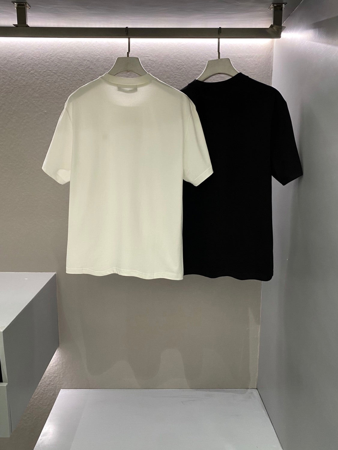 Celine Triomphe Cotton Plain Knit Loose T-Shirt C Spring And Summer Men And Women Fashion Round Neck Short Sleeve Logo Embroidery T-Shirt #81149