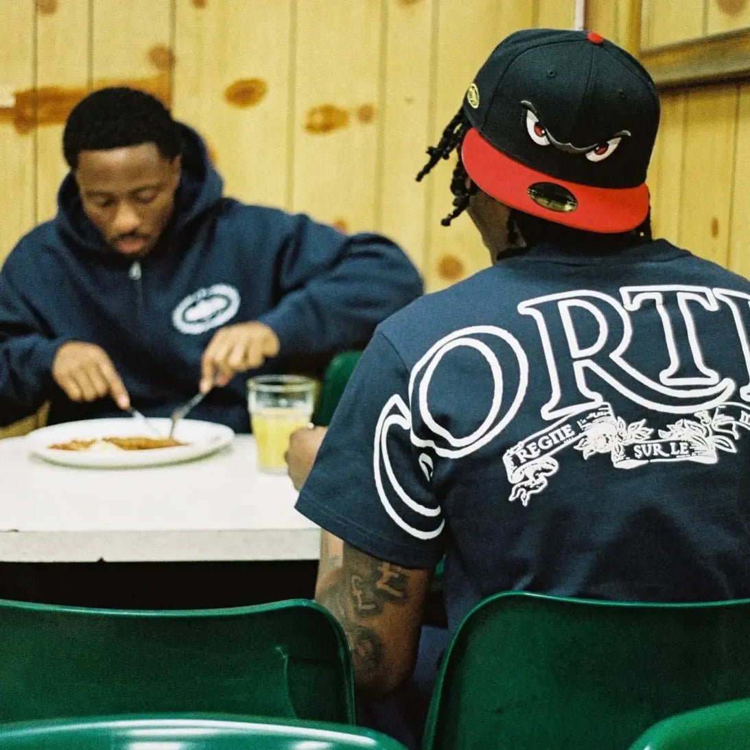 Corteiz Royale Heavyweight T-Shirt Navy Blue