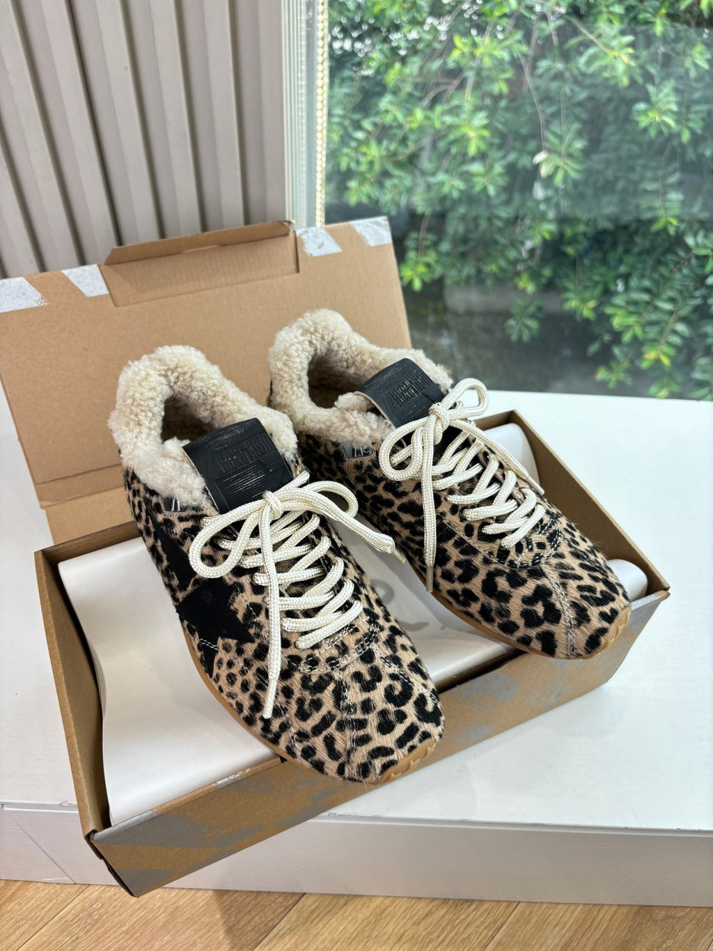 Golden Goose Women's Spring/Fall Fashion Casual Round Toe Lace Up Leather Suede Low Top Flat Slip On Sneakers Shoes #78915
