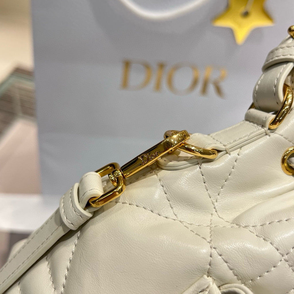 Dior Caro Women's Fashion Classic Solid Color Lambskin Cd Logo Mini Bucket Bag Shoulder Bag Crossbody Bag Bags S5250UNOZ_M030 #78351