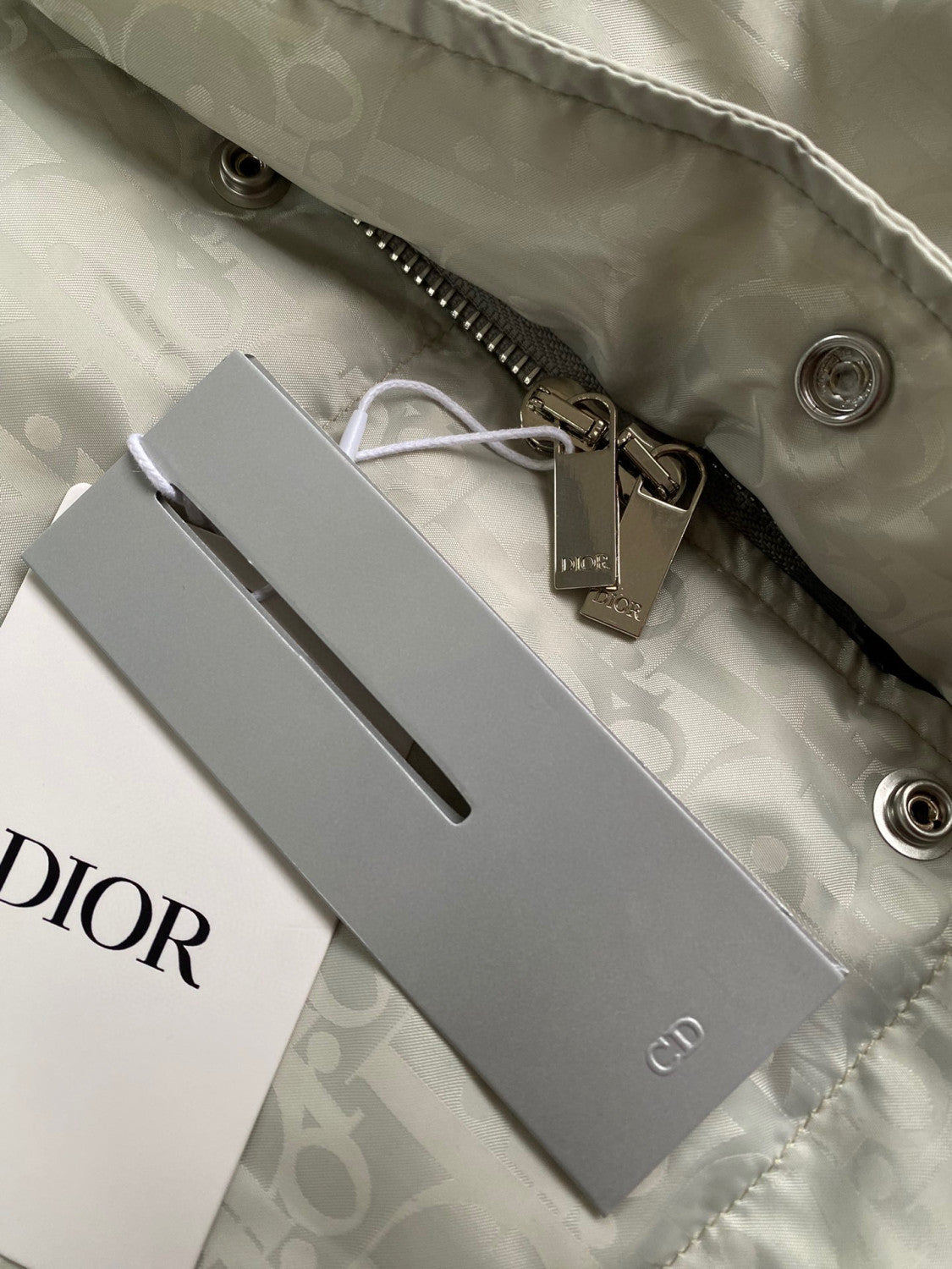 Dior Lapel Long Sleeve Puffer Down Jacket #96592