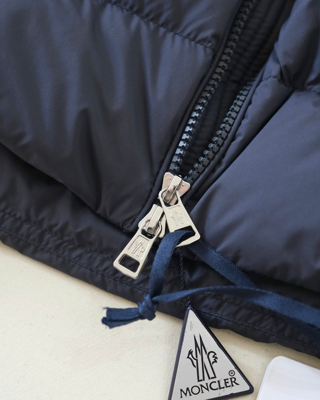 Moncler Arm Three Color Webbing Stand Collar Down Jacket Goose Down Windproof Waterproof Warm And Wear Resistant #332484