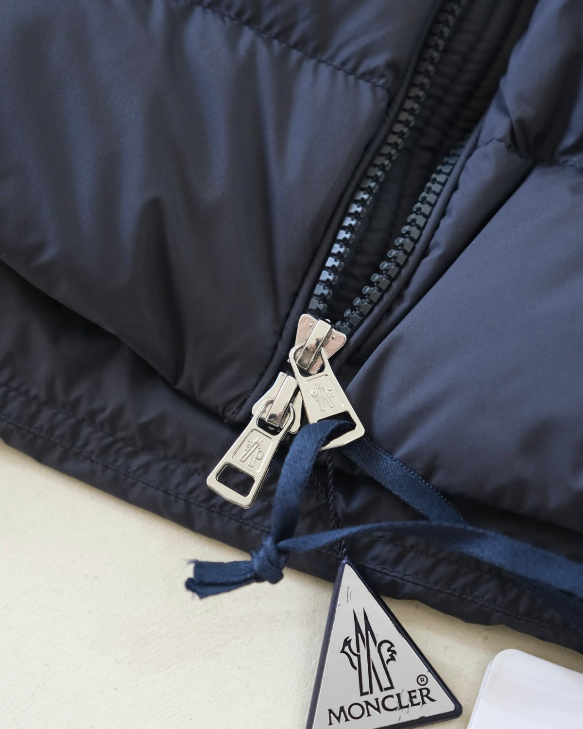 Moncler Arm Three Color Webbing Stand Collar Down Jacket Goose Down Windproof Waterproof Warm And Wear Resistant #332484