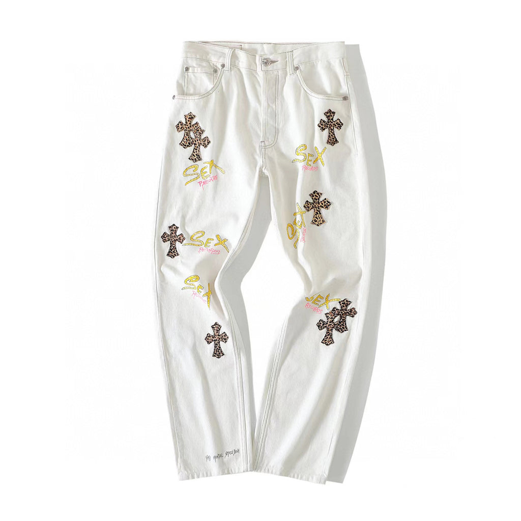 Chrome Hearts Jeans Pants #8456