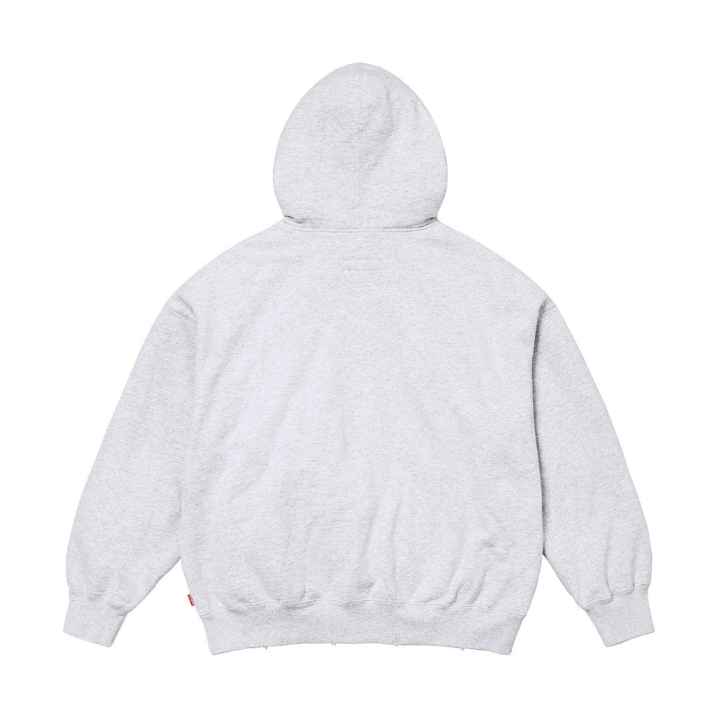 SUPREME X MM6 MAISON MARGIELA Men's Spring/Autumn Solid Colour Letter Print Hooded Skull Ghost Fire Print Zipper Long Sleeve Hooded Jacket #77861
