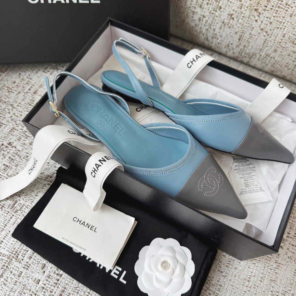 Chanel Spring and Summer High Heels Flat Shoes #378093
