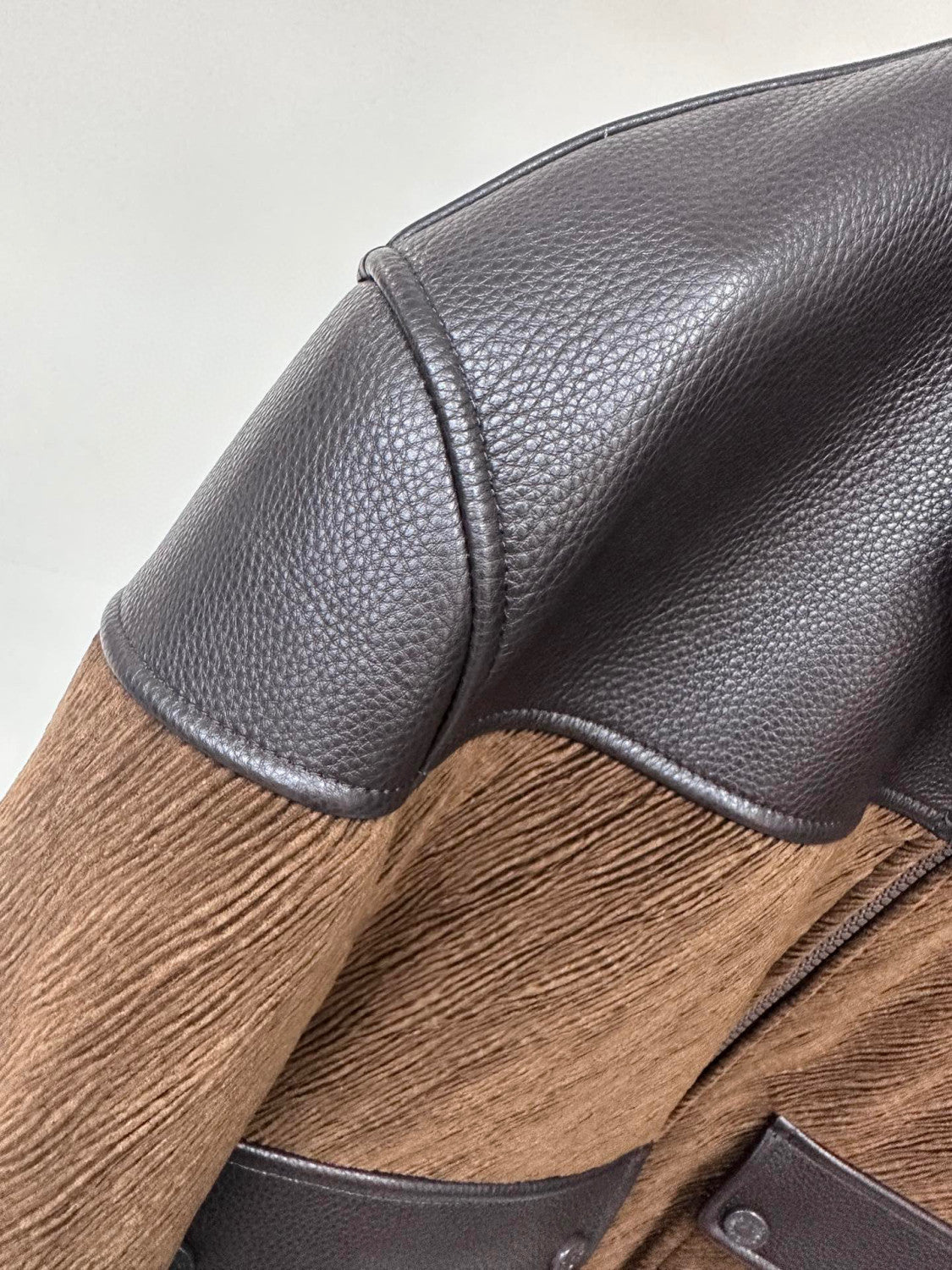 Louis Vuitton Mix Leather Blouson Jacket #96816