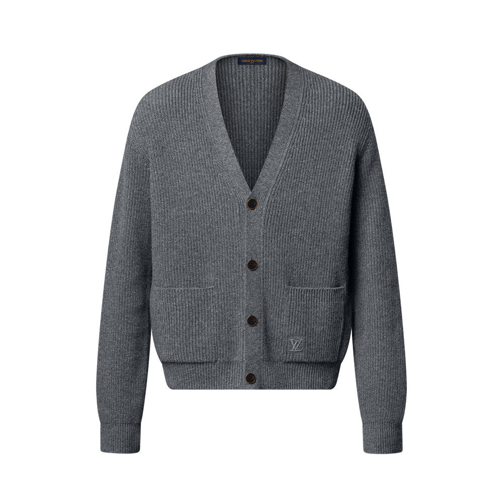 Louis Vuitton Embroidered Signature Cashmere Cardigan #333607