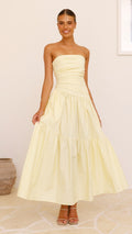 Lola Maxi Dress - Yellow