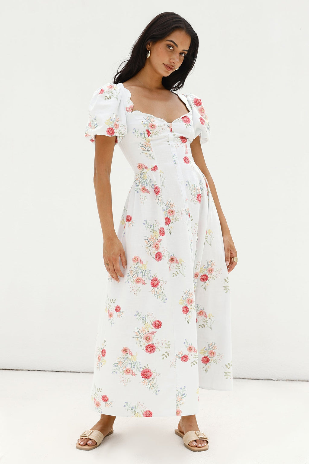 Heritage In Bloom Maxi Dress Floral