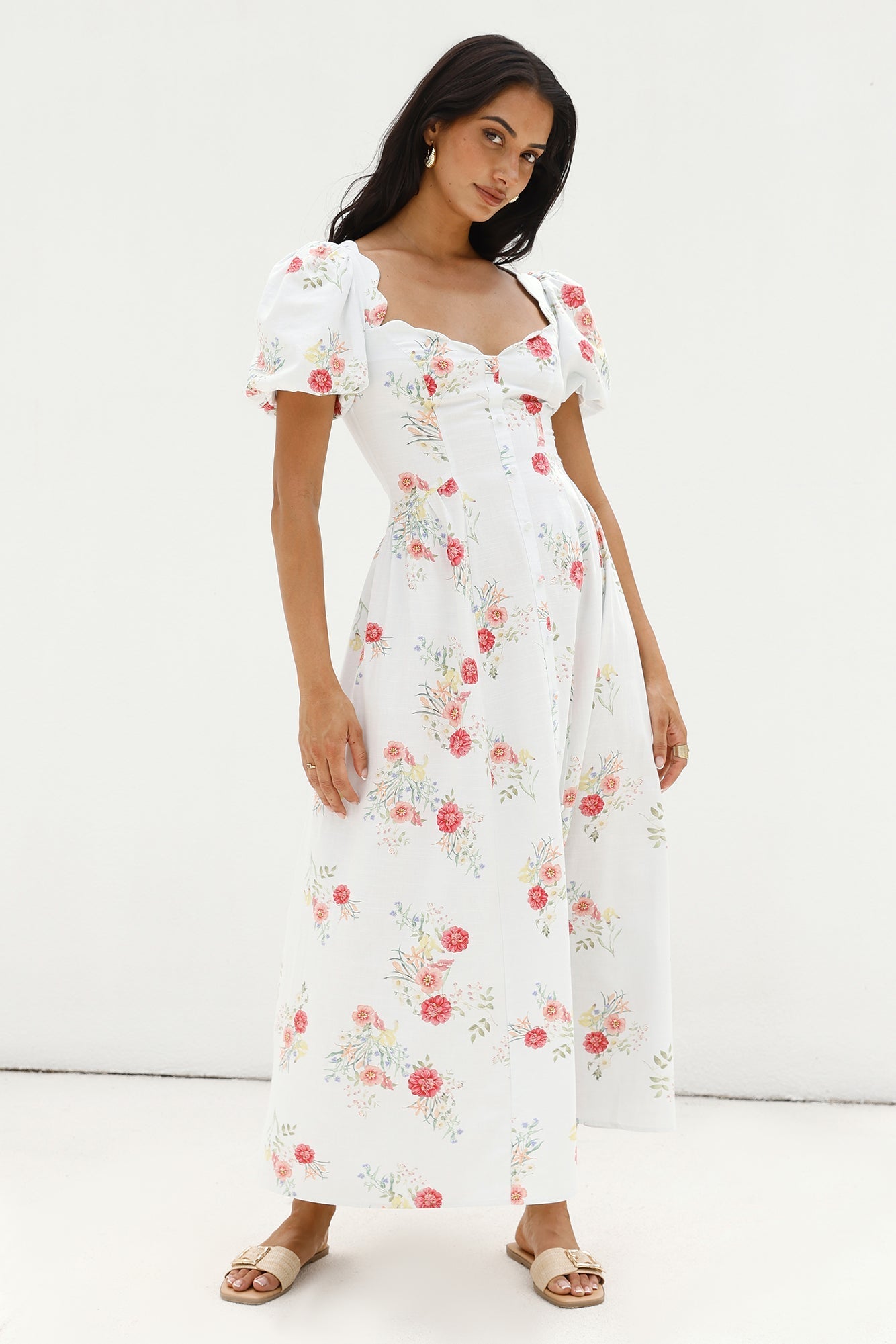 Heritage In Bloom Maxi Dress Floral