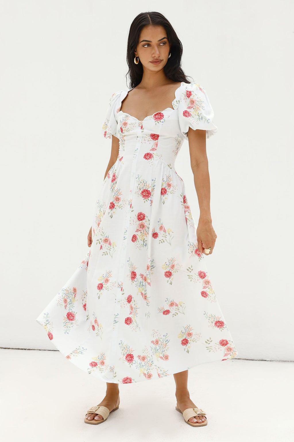Heritage In Bloom Maxi Dress Floral