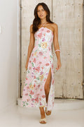 Sunset Dahlia Midi Dress Floral