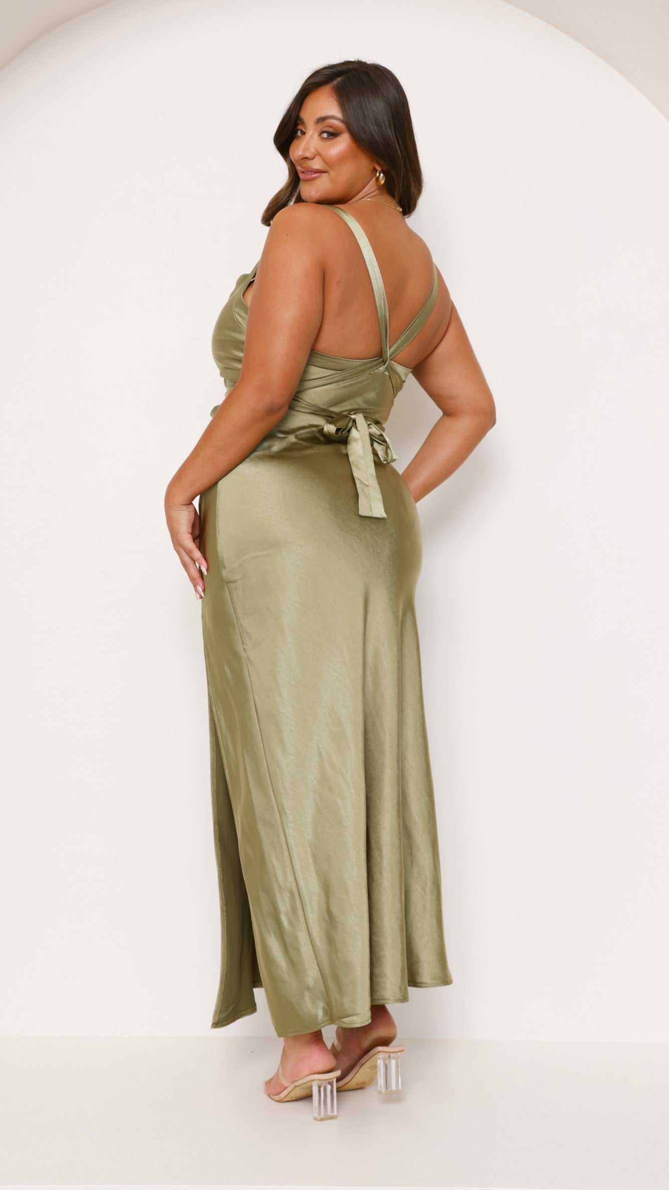 Zendaya Maxi Dress - Olive