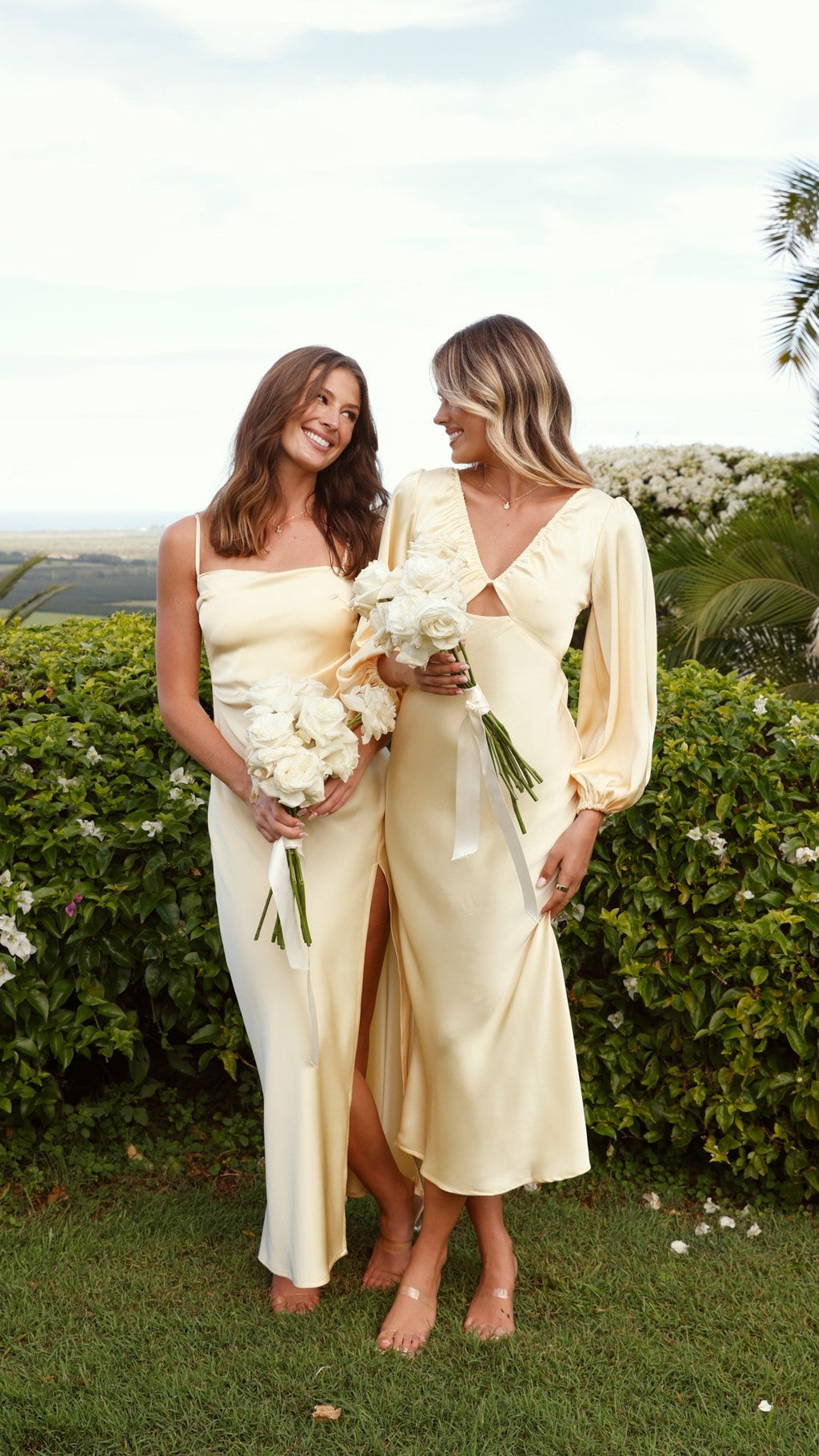 Ilana Maxi Dress - Lemon