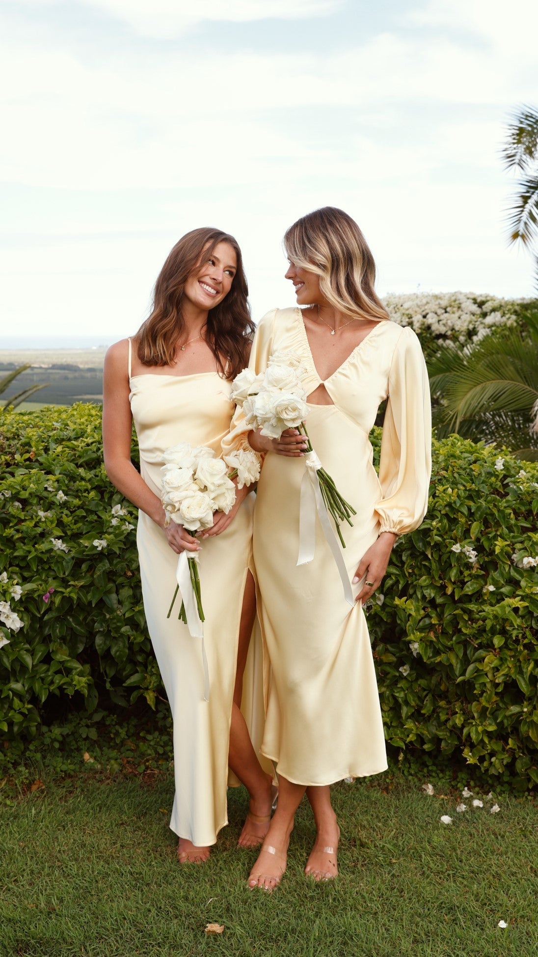 Ilana Maxi Dress - Lemon