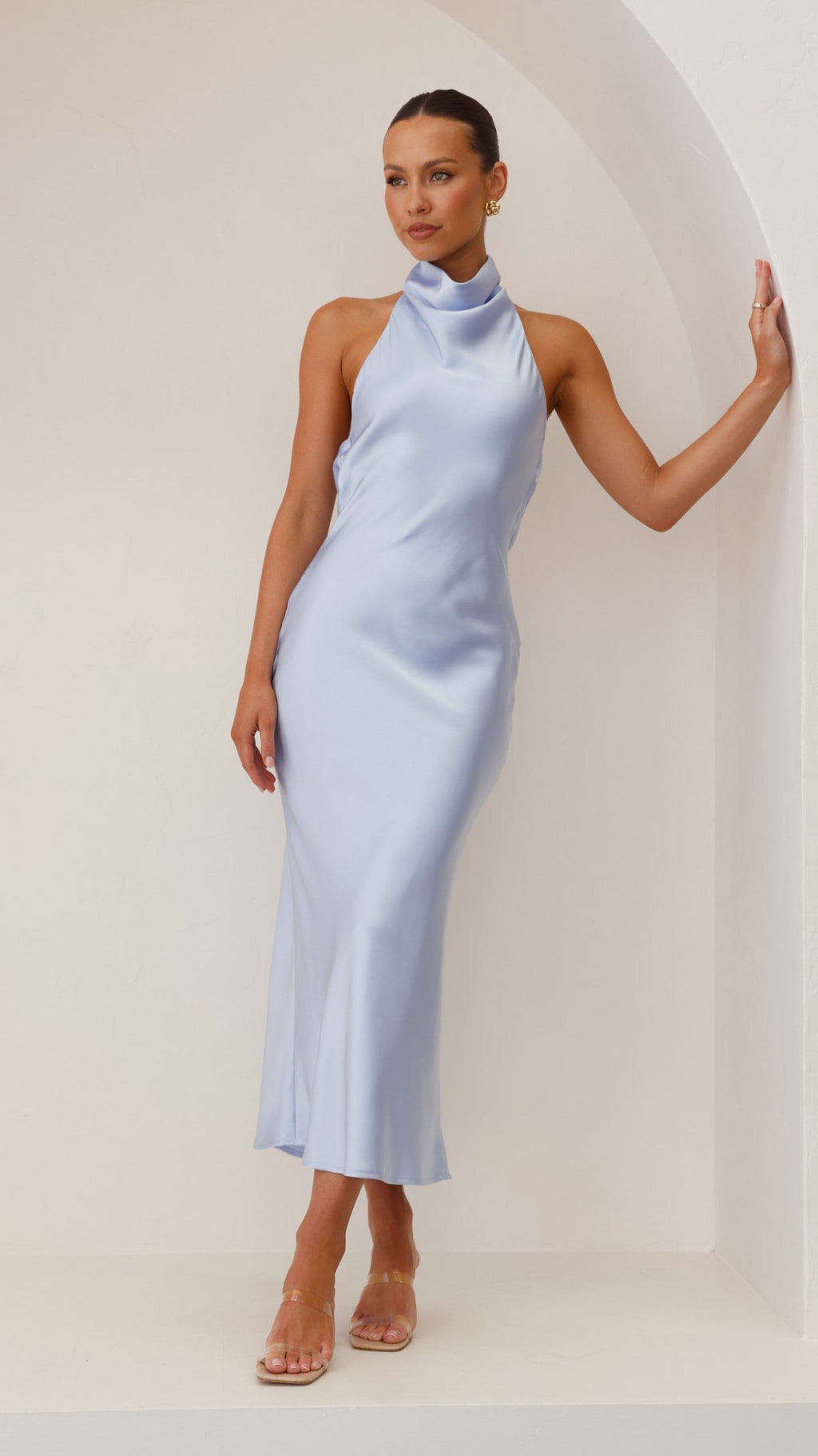 Rina Midi Dress - Blue Bell