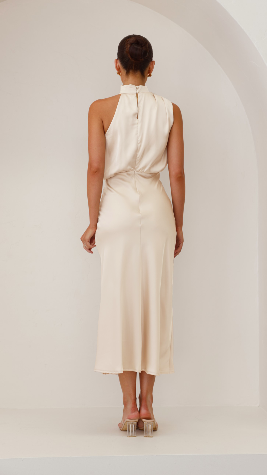 Esther Maxi Dress - Soft Gold