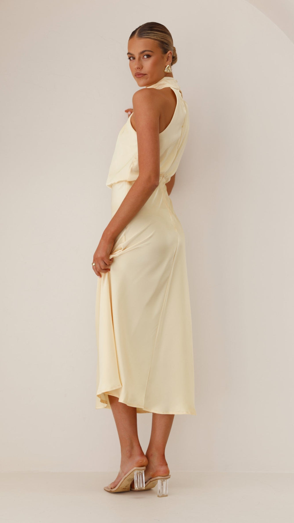 Esther Maxi Dress - Lemon