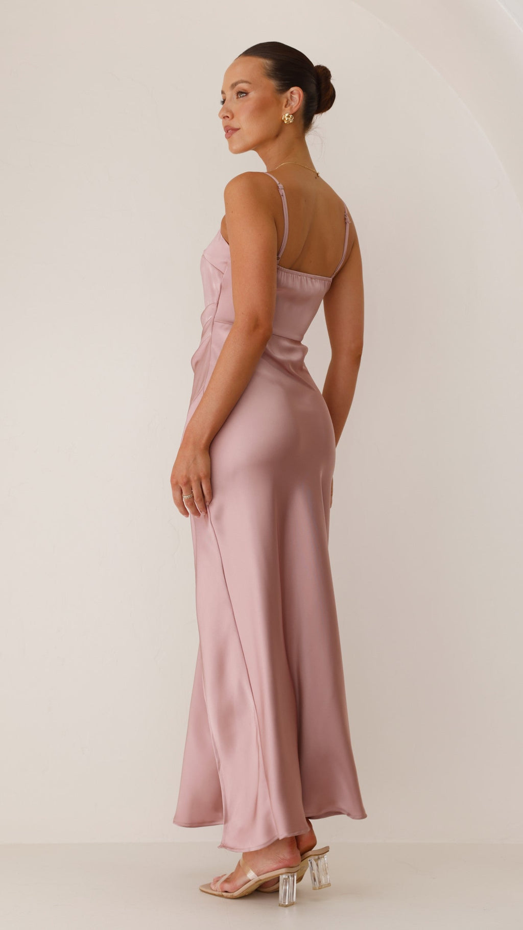Ilana Maxi Dress - Dusty Pink