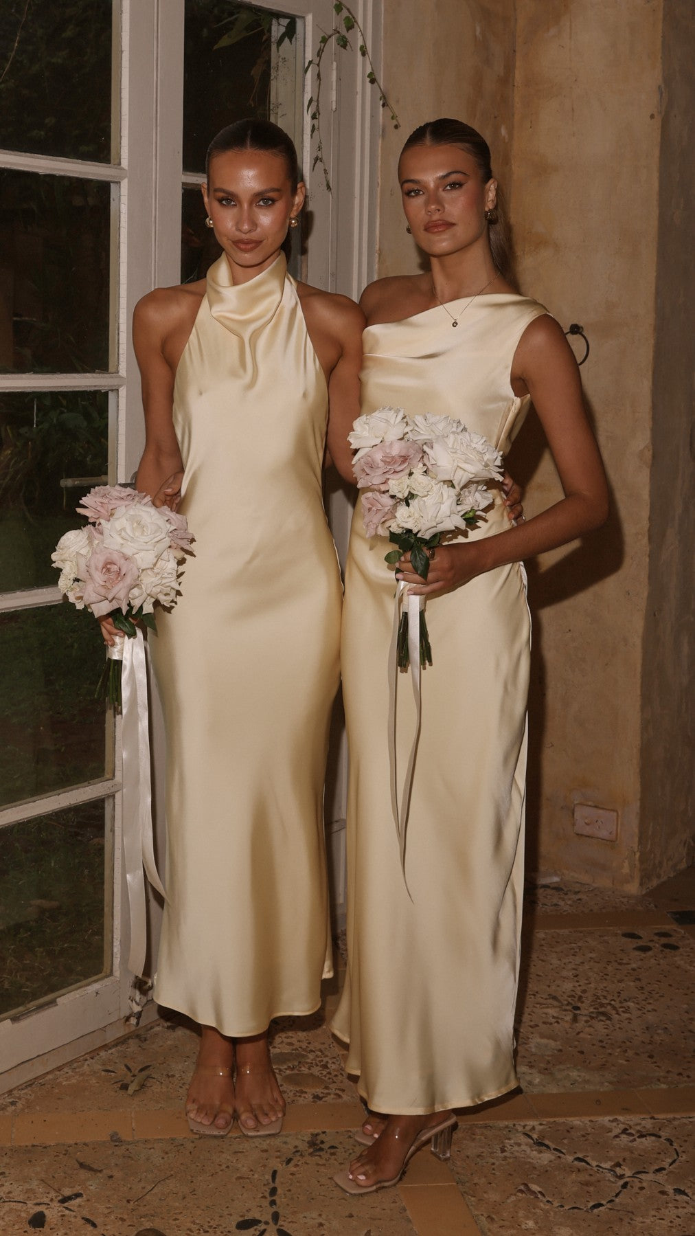 Gigi Maxi Dress - Lemon