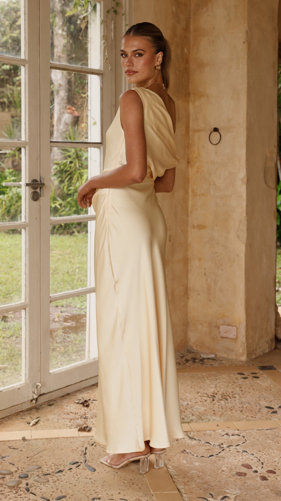 Gigi Maxi Dress - Lemon