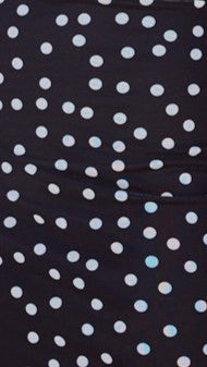 Lilani Maxi Dress - Black/White Polka Dot