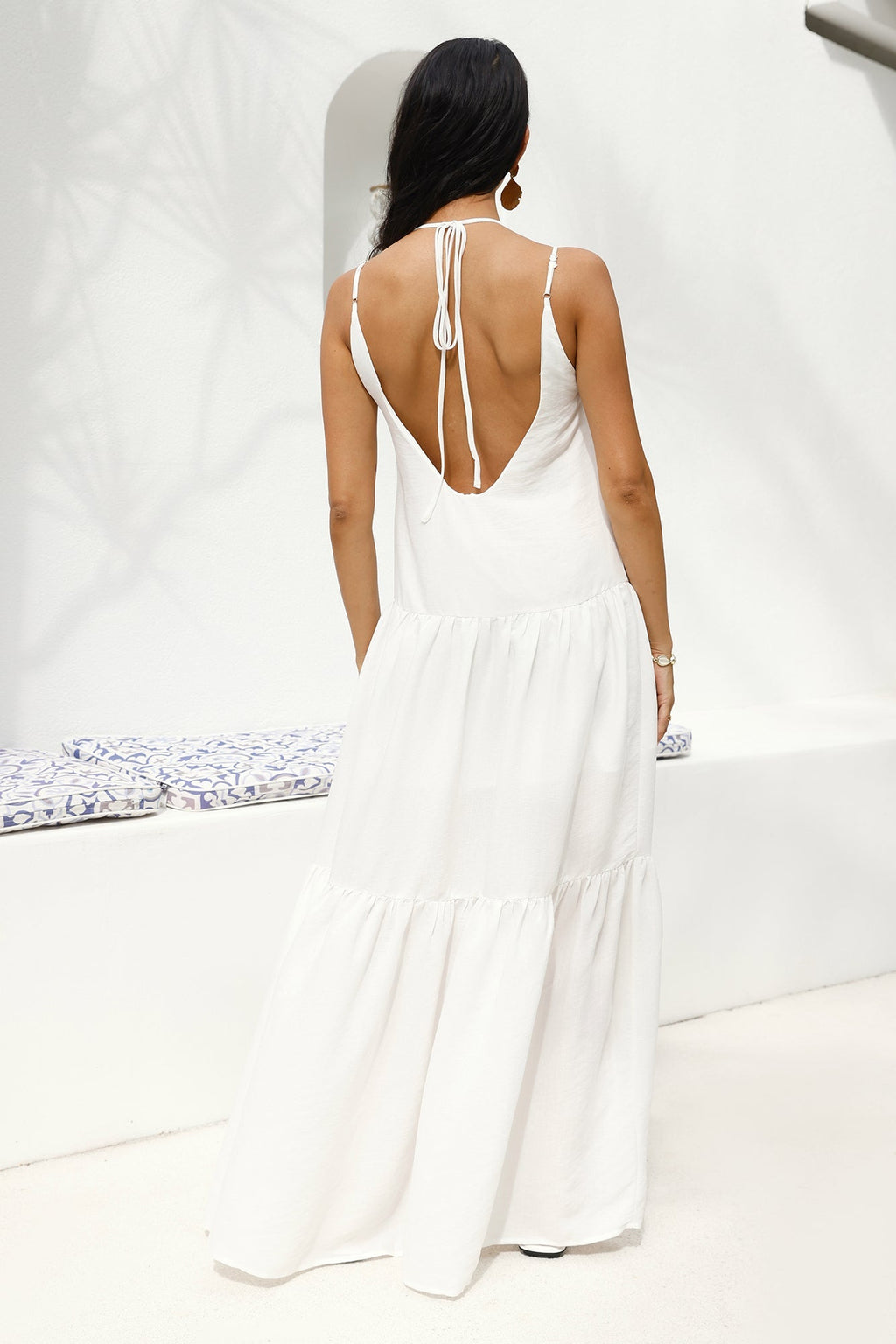 Endless Grace Maxi Dress White