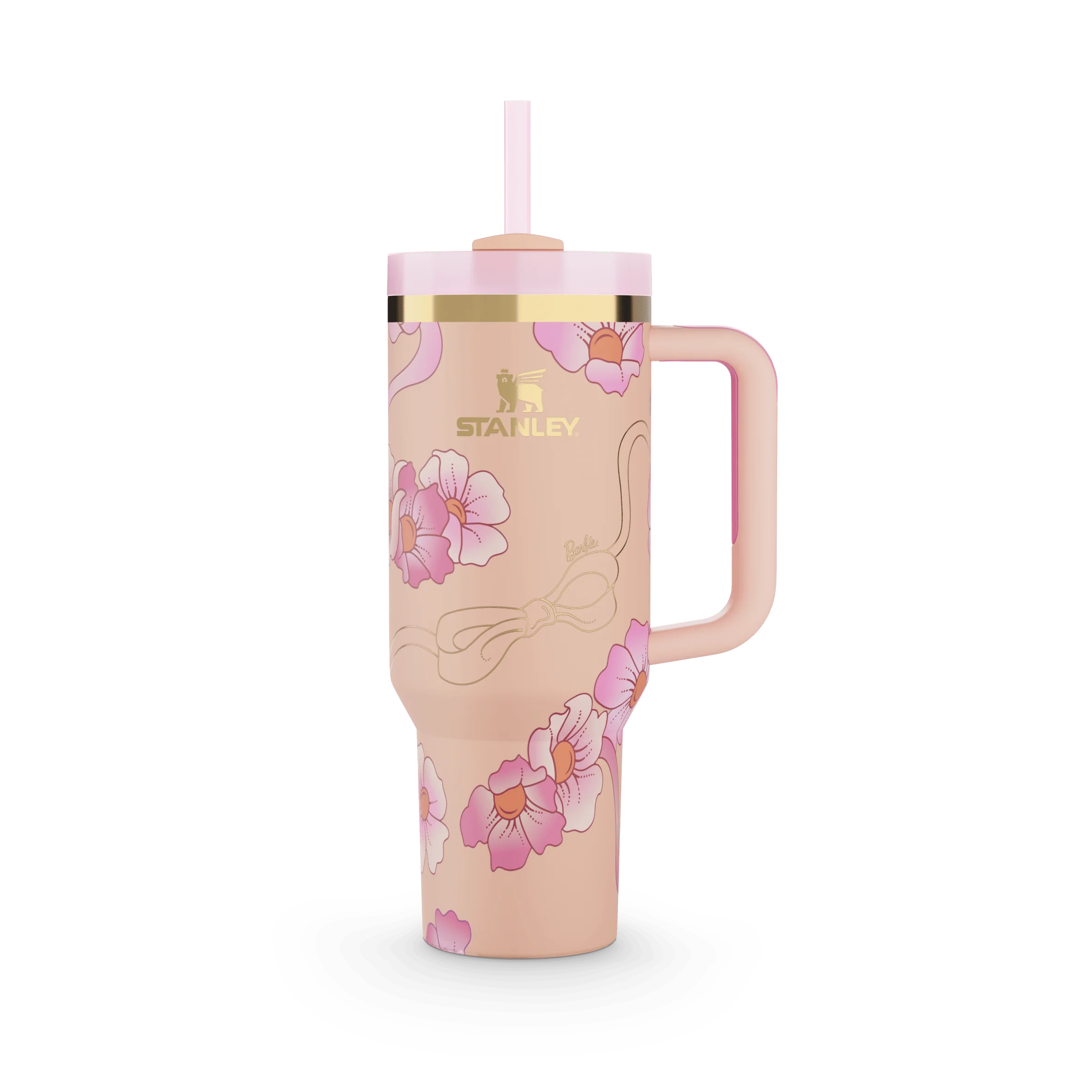 The Barbie™ x Stanley '80s Peaches 'N Cream Quencher | 40 OZ