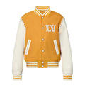 Louis Vuitton Men's Fall And Winter Color Clashing Design Letters Logo Single Breasted Long Sleeved Jacket #72957