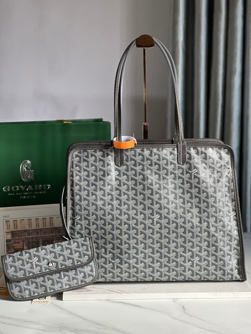 Goyard Hardy Small French-style Elegant Briefcase A Fashionable And Luxurious Handbag Bag Bags #196814