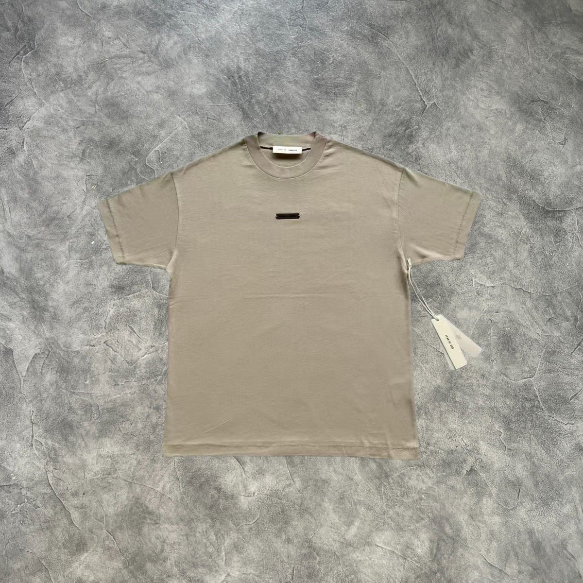 Essentials Fear Of God Basic T-Shirt Light Wood Brown