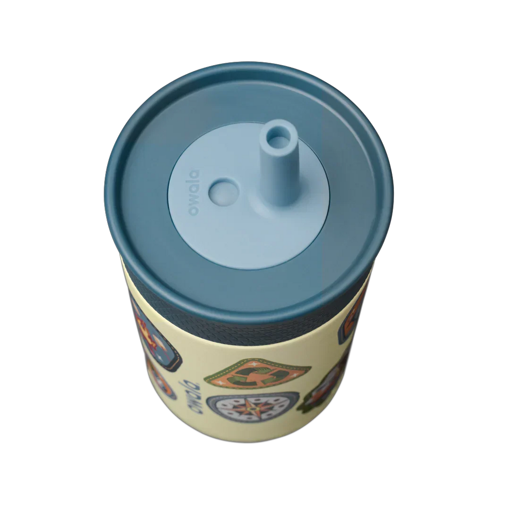Owala Kids' Tumbler Spill resistant. Easy to clean. BPA free.